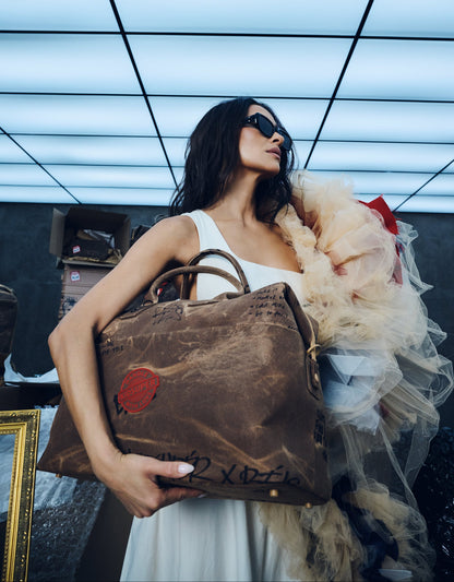 BÉIS x KidSuper The Carryall Duffle in Cargo
