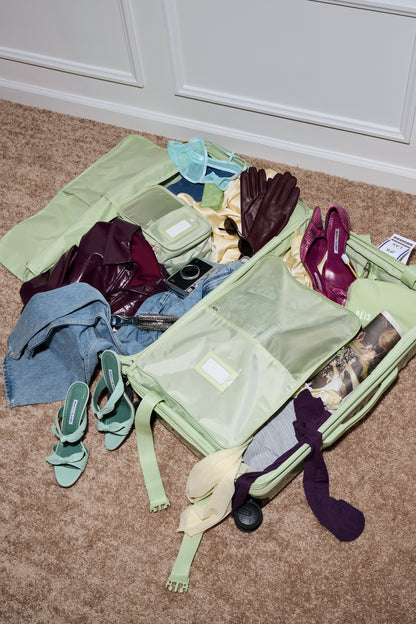 The Carry-On Roller in Glossy Mint