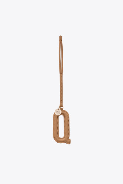 The Letter Charm in Camel