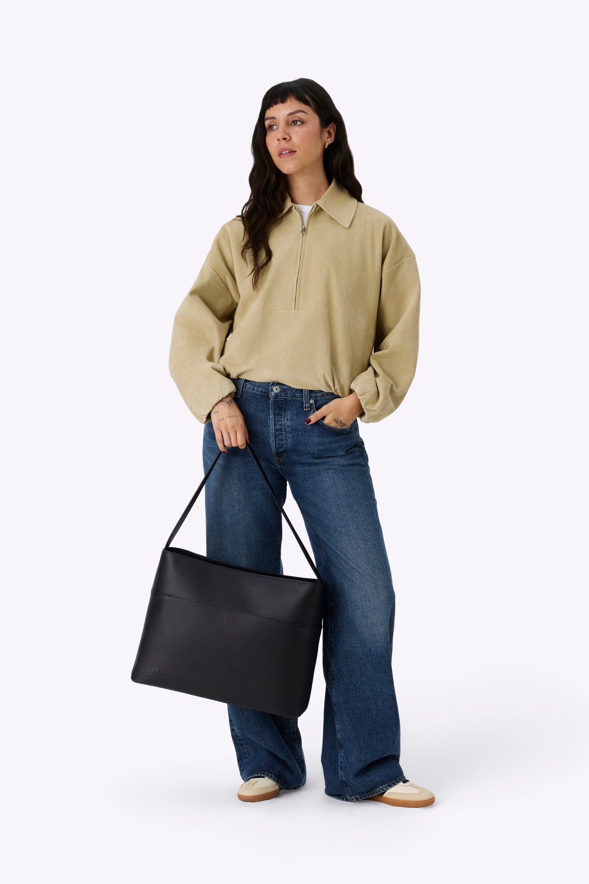 The Diaper Tote in Black