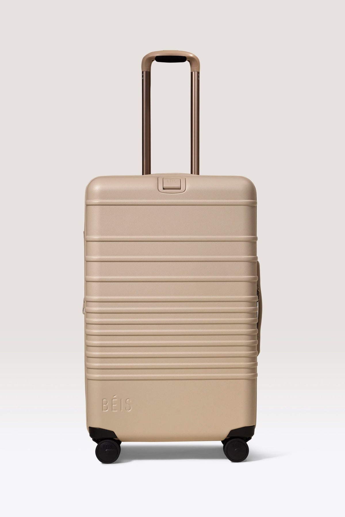 The Medium Check-In Roller in Beige