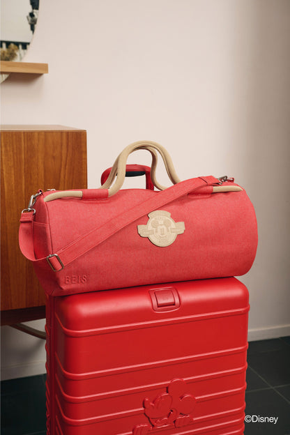 The Disney Large Duffle in Red Jeans