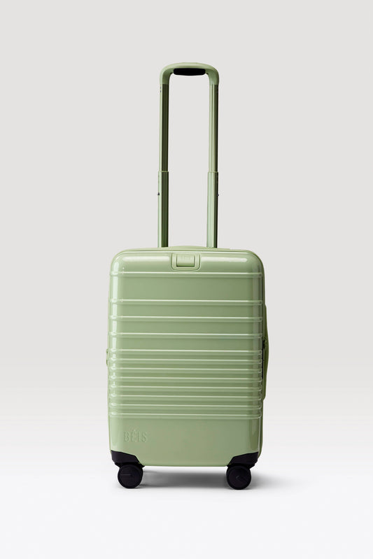 The Carry-On Roller in Glossy Mint