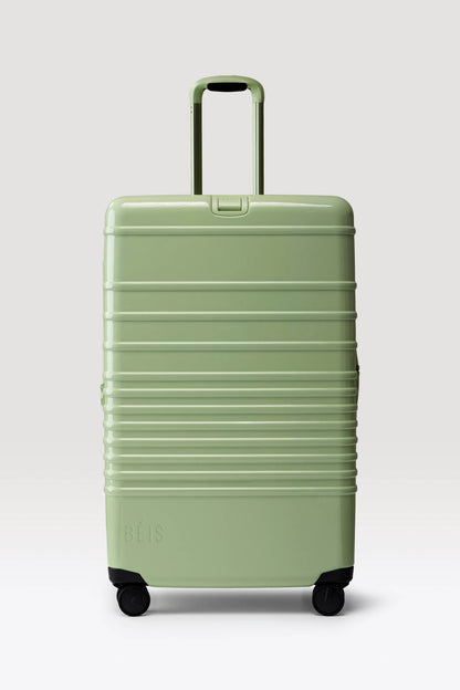 The Large Check-In Roller in Glossy Mint