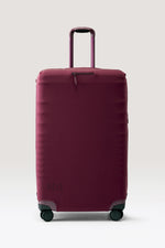 The Large Check-In Luggage Cover in Plum